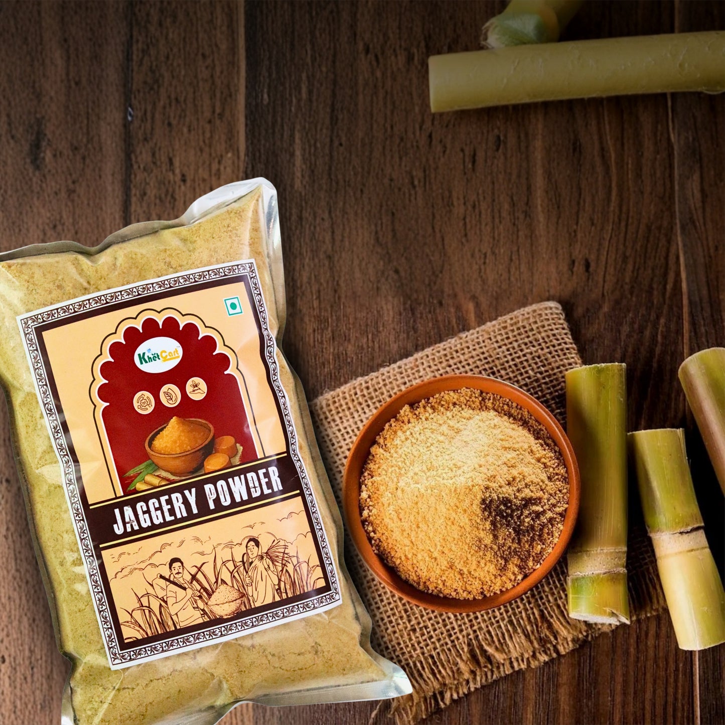 Jaggery Powder (Desi Shakkar)