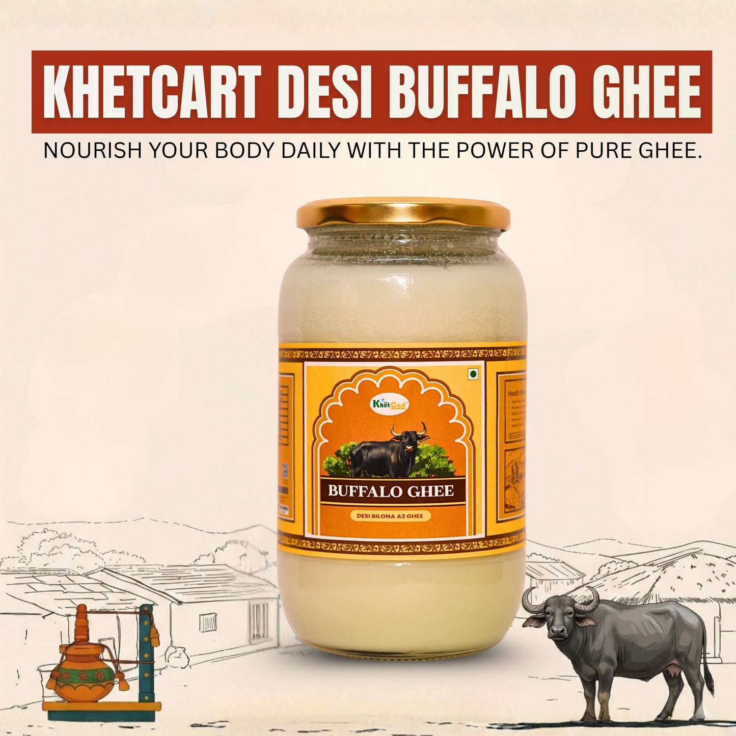 A2 Buffalo Ghee